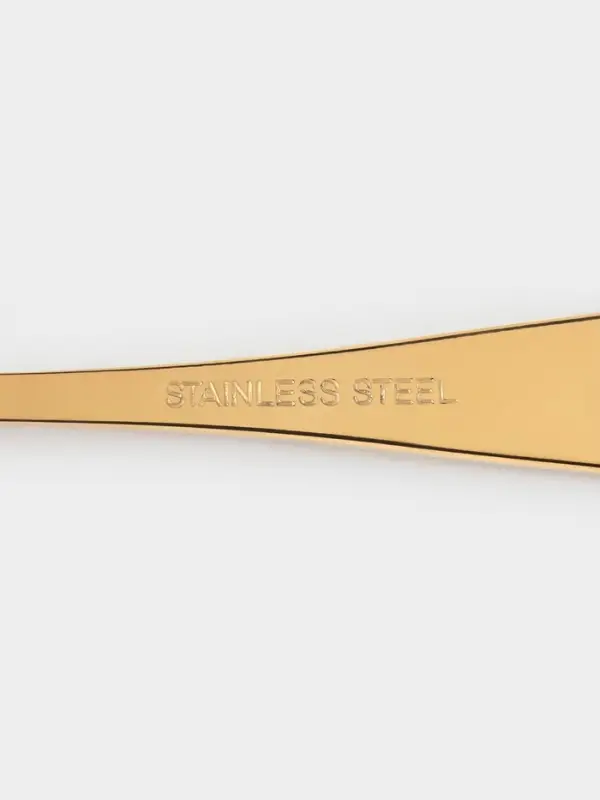 Набор ложек чайных 6 шт "Эмили" 13,2 см, цвет золото