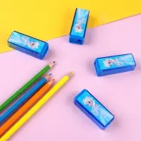 Точилка пластиковая прямоугольная, &laquo;Холодное сердце&raquo;