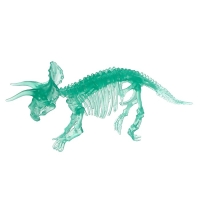 3D пазл &laquo;Трицератопс&raquo;, кристаллический, 10 деталей