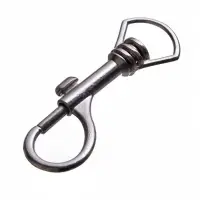 Карабин узкий, 6,2 см (ширина проушины 1,7 см)