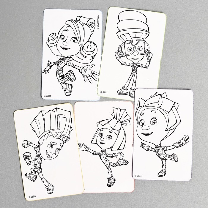 Светофор с карточками Фиксики &laquo;Фикси Светофор&raquo;