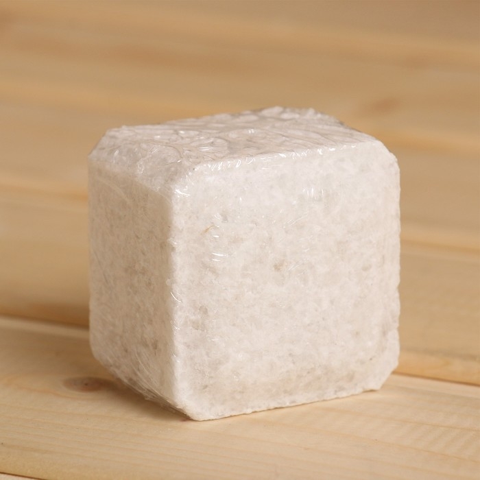 Соляной брикет куб "Хмель и Солод" 200 г "Добропаровъ"