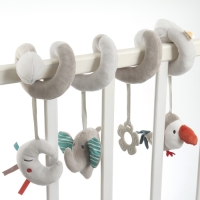 Растяжка на кроватку/коляску &laquo;Джунгли&raquo;, с прорез., Крошка Я