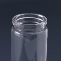 Декор для творчества стекло "Баночка с пробкой" набор 6 шт 12х3,7х3,7 см