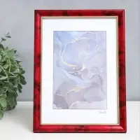 Фоторамка пластик "Офис 8" 15х21 см, яшма