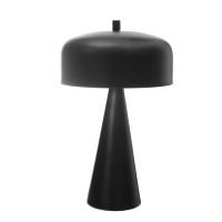 Настольная лампа с абажуром RISALUX &laquo;Манс&raquo; модерн, , G9, 3 Вт, чёрный, 22&times;22&times;37 см