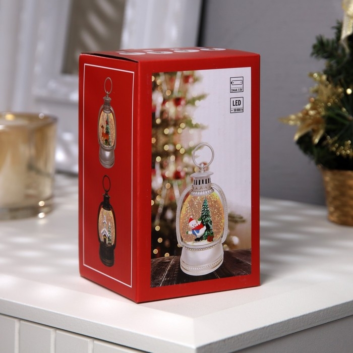 Светодиодная фигура «Снеговик и ёлка» 7 × 12.5 × 6.5 см, пластик, батарейки АААх2 (не в комплекте), свечение тёплое белое Светодиодная фигура «Снеговик и ёлка» 7 × 12.5 × 6.5 см, пластик, батарейки АААх2 (не в комплекте), свечение тёплое белое