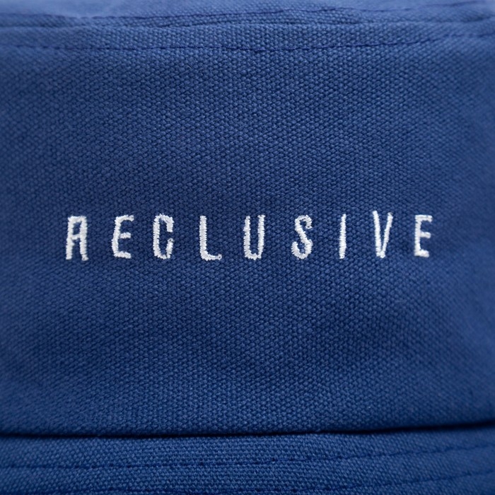 Панама MINAKU с надписью, цвет синий, размер 56-58