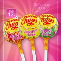 Карамель &laquo;Чупа-Чупс&raquo;, тропик-экзотик, 12 г