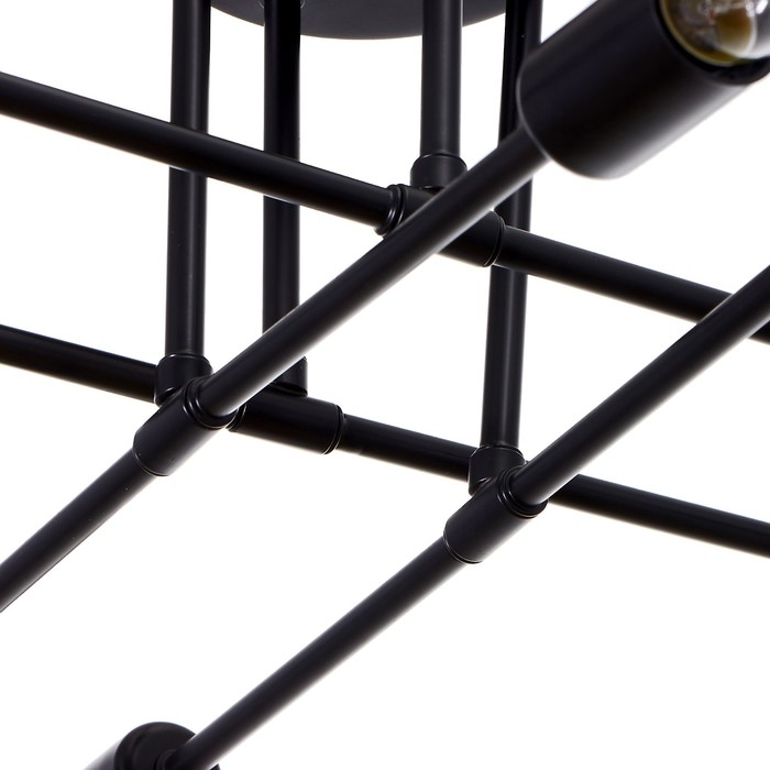 Люстра 2549/1 E27 40Вт черный 70х70х20 см BayerLux