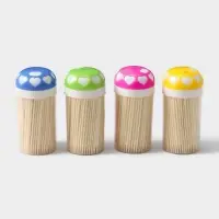 Зубочистки Доляна &laquo;Сердца&raquo;, 190 шт., МИКС