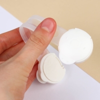 Набор блокираторов для дверей и ящиков, универсальные, 3 шт., цвет белый/прозр, Крошка Я