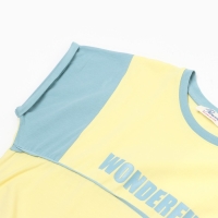 Комплект для девочки, цвет жёлтый/мятный, рост 170 см