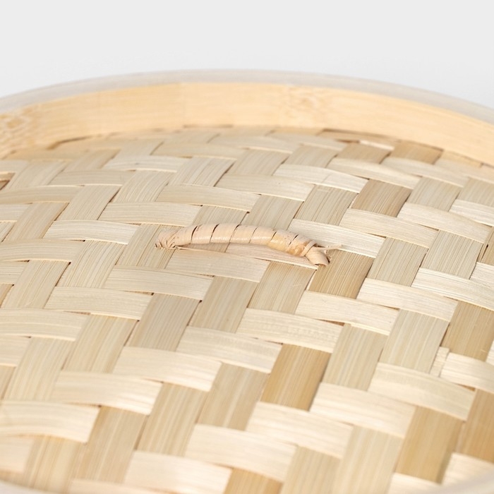 Пароварка Доляна «Восточная кухня», 2 этажа, d=24 см, бамбук Пароварка Доляна «Восточная кухня», 2 этажа, d=24 см, бамбук