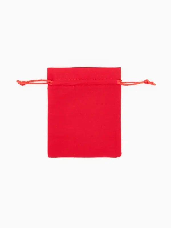 Мешочек подарочный &laquo;Хлопок&raquo;, 10&times;12 см, красный