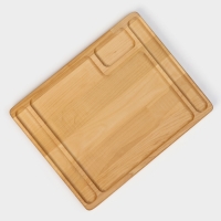 Доска-тарелка для подачи стейка Adelica, 28&times;22&times;1,8 см, берёза