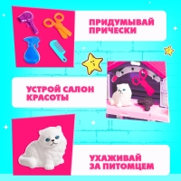 Игровой набор &laquo;Кошкин дом&raquo;, питомец с аксессуарами, МИКС