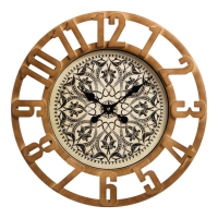 Часы настенные интерьерные &laquo;Роспись&raquo;, плавный ход, циферблат d-50 см