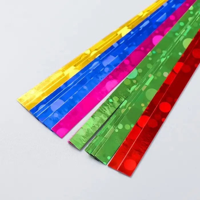 Полоски для квиллинга "Голография" (набор 60 полосок) МИКС ширина 1 см (1х25 см)