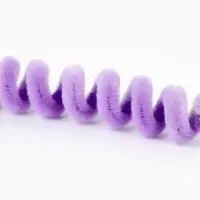 Синельная проволока, набор 100 шт, размер 1 шт 30х0,8 см, цвет сиреневый