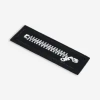 Термоаппликация &laquo;Молния&raquo;, 6&times;2.1 см, чёрная, белая