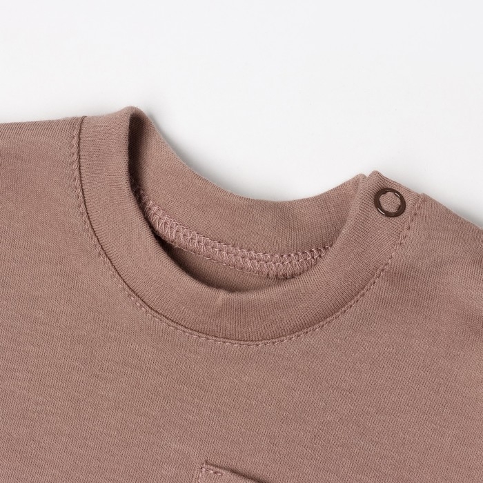 Футболка Крошка Я Апельсин, рост 68-74 см, бежевый