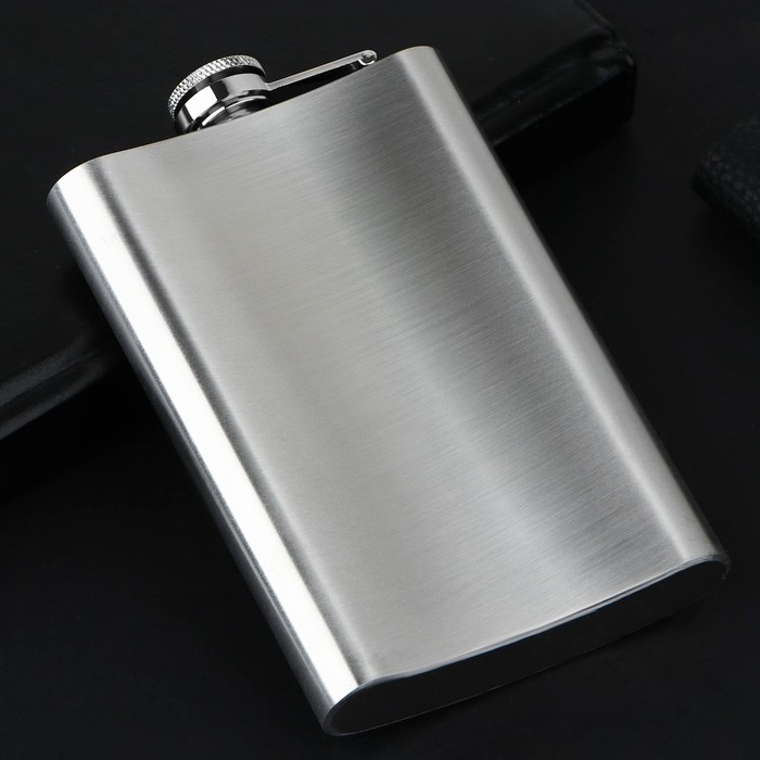 Фляжка &laquo;100% мужик&raquo;, 270 мл