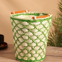 Корзина плетеная 24x24x26 см, ротанг