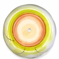 Горшок цветочный поддоном  8 л,  керамика, Тропики (М)