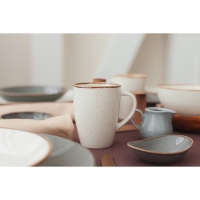 Кружка Beige, 250 мл, фарфор, цвет бежевый