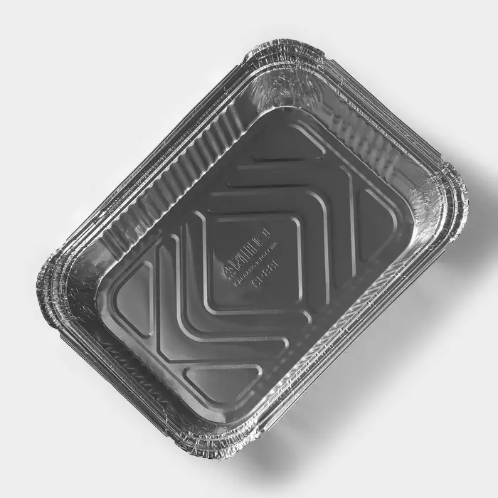 Форма из фольги для выпечки и запекания Доляна, 2 л, 25&times;18&times;6,5 см