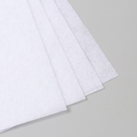 Фетр 1 мм "Бело-голубой" набор 4 листа 30х40 см