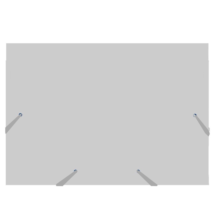 Папка-картотека А5, Calligrata TOP DeLuxe, 6 отделений, 500 мкм, на кнопке, белая с цветными разделителями