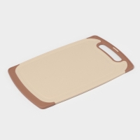 Подставка для ножей и столовых приборов Доляна &laquo;Нежность&raquo;, пластик, бежевая