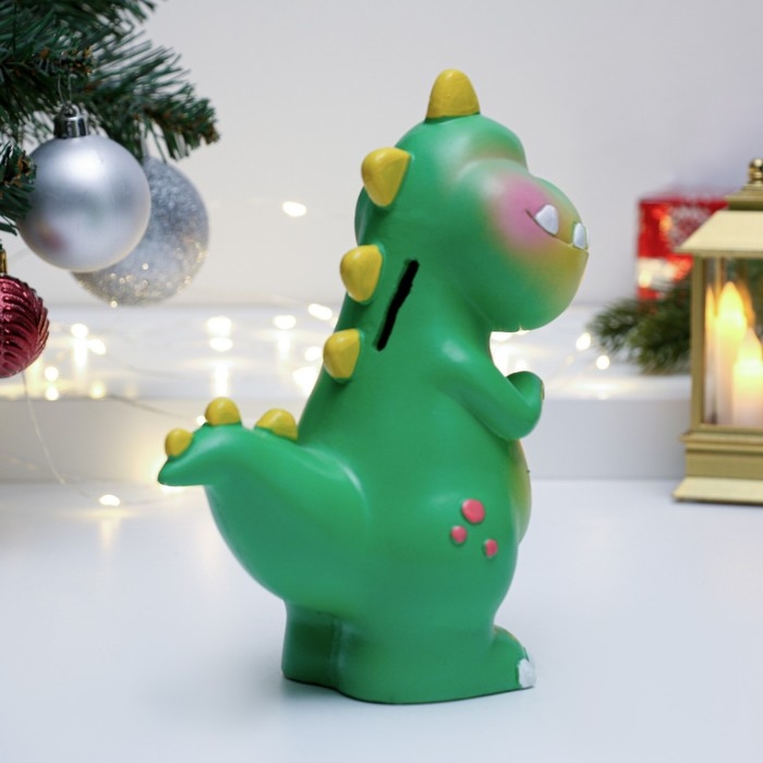 Копилка Копилка "Динозавр Рекс" зеленая, 18см