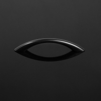 Ручка-скоба ТУНДРА РС185, м/о 96 мм, цвет черный, 4 шт TMP