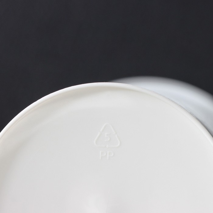 Ваза для цветов, d=11 см, h=26 см, белая Ваза для цветов, d=11 см, h=26 см, белая