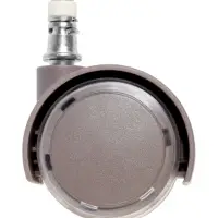 Колесо мебельное ТУНДРА, d=50 мм, со штырем М10&times;25 мм, набор 4 шт.