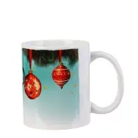 Кружка керамическая &laquo;Приятных сюрпризов!&raquo;, ёлочная игрушка, 320 мл