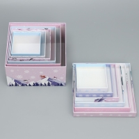 Набор подарочных коробк 6 в 1 «С Новым годом», 10 х 10 х 6 – 20 х 20 х 11 см, Новый год Набор подарочных коробк 6 в 1 «С Новым годом», 10 х 10 х 6 – 20 х 20 х 11 см, Новый год