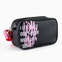 Детская сумка Come on, искусственная кожа, чёрный цвет, 18х6х11 см Детская сумка Come on, искусственная кожа, чёрный цвет, 18х6х11 см