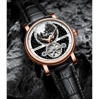 Часы наручные механические мужские, d-4.4 см, 3 АТМ, светящиеся Часы наручные механические мужские, d-4.4 см, 3 АТМ, светящиеся