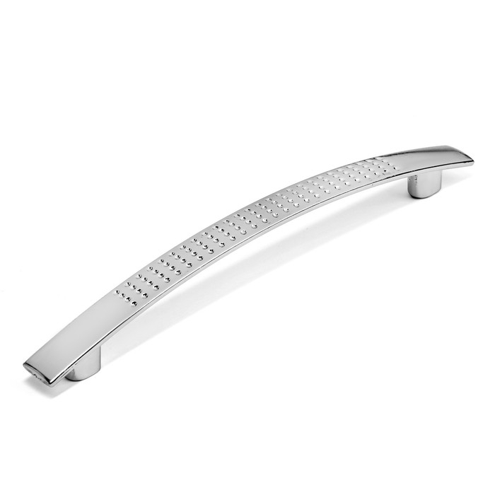 Ручка-скоба ТУНДРА LIGHT РС001AL, м/о 128 мм, цвет хром, 4 шт TMP