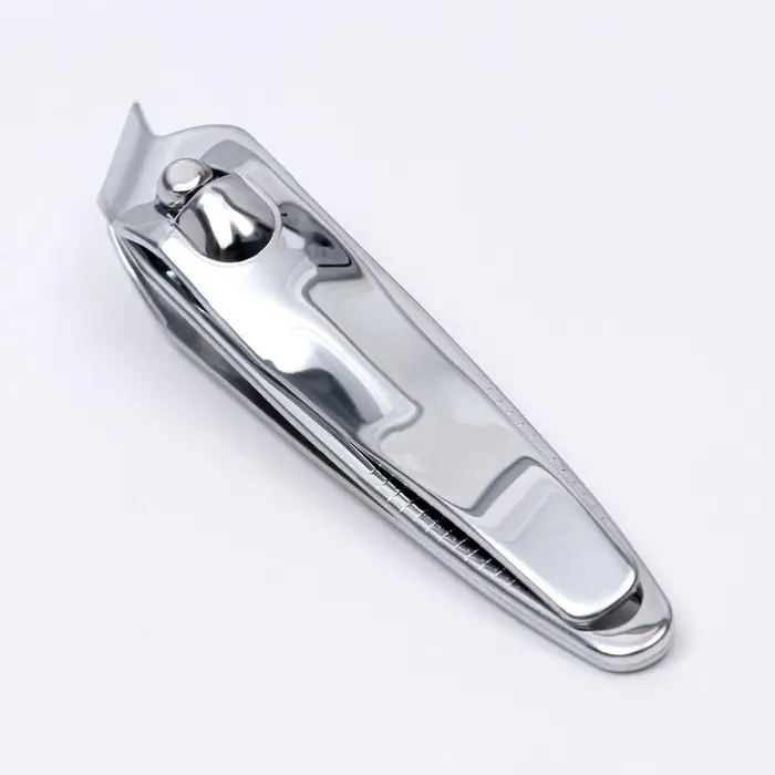 Кусачки книпсер маникюрные, скошенное лезвие, 6 см, в коробке