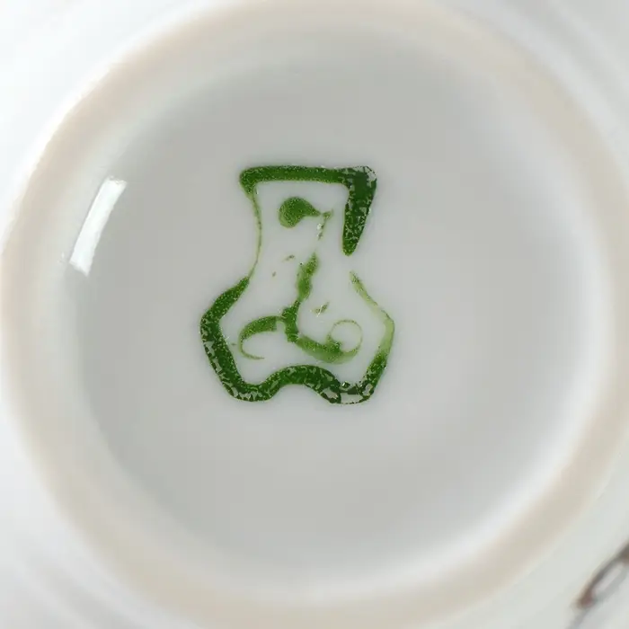 Подставка для яйца, рюмка Добрушский завод &laquo;Гуси&raquo;, 50 мл, фарфор, белая