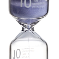 Песочные часы на 10 минут "Макарун", 4.4 х 9.8 см Песочные часы на 10 минут "Макарун", 4.4 х 9.8 см