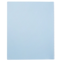 Нотная папка - 30 файлов 60 листов голубая