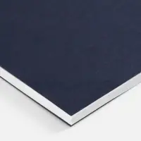 Блокнот Salvador в клетку, темно-синий