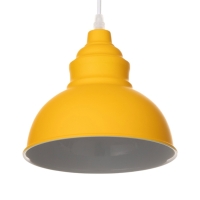 Светильник Paul 1х40Вт Е27 пр-1м лимонный 20х20х17,5см