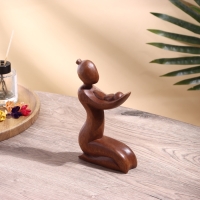 Сувенир "Мать с ребёнок" дерево суар, 12х3,5х20 см